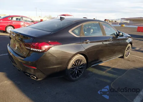 2018 Genesis G80 3.3T Sport z USA, uszkodzony, nr VIN KMHGN4JB1JU264079